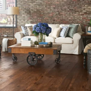 Living Room Hardwood | Valley Carpet